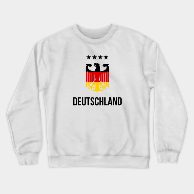 Deutschland Deutsch Crewneck Sweatshirt by VRedBaller